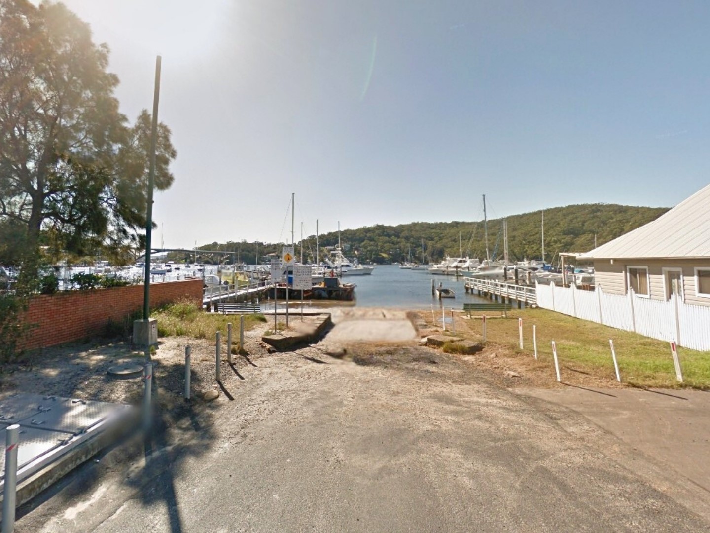 Booker Bay Marina boat ramp