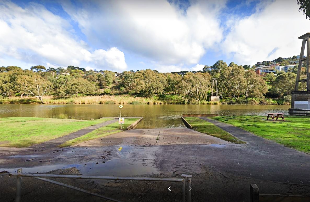 West Fyans Street Boat Ramp, Newtown