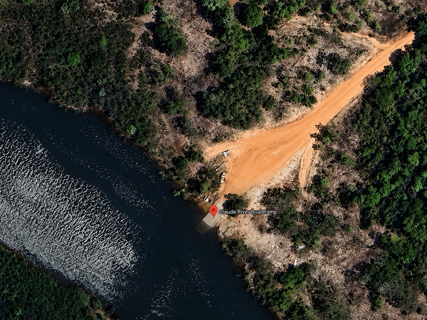 claudie river boat ramp
