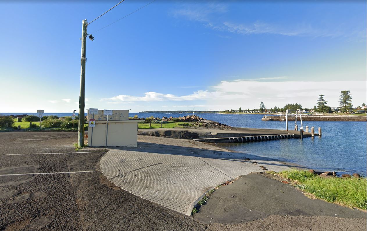 Harbour Boat Ramp in Shellharbour, NSW