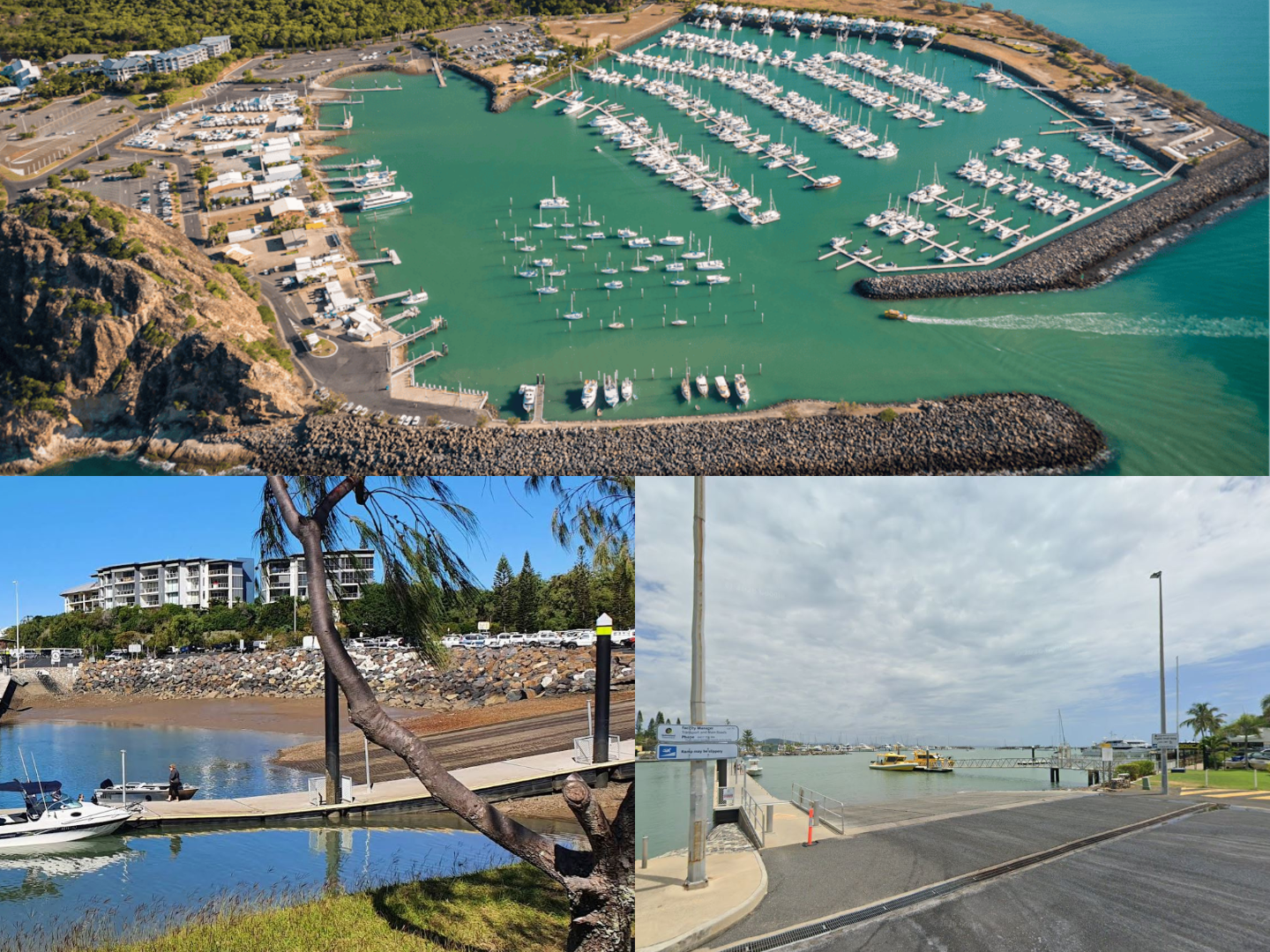 keppel bay marina boat ramps