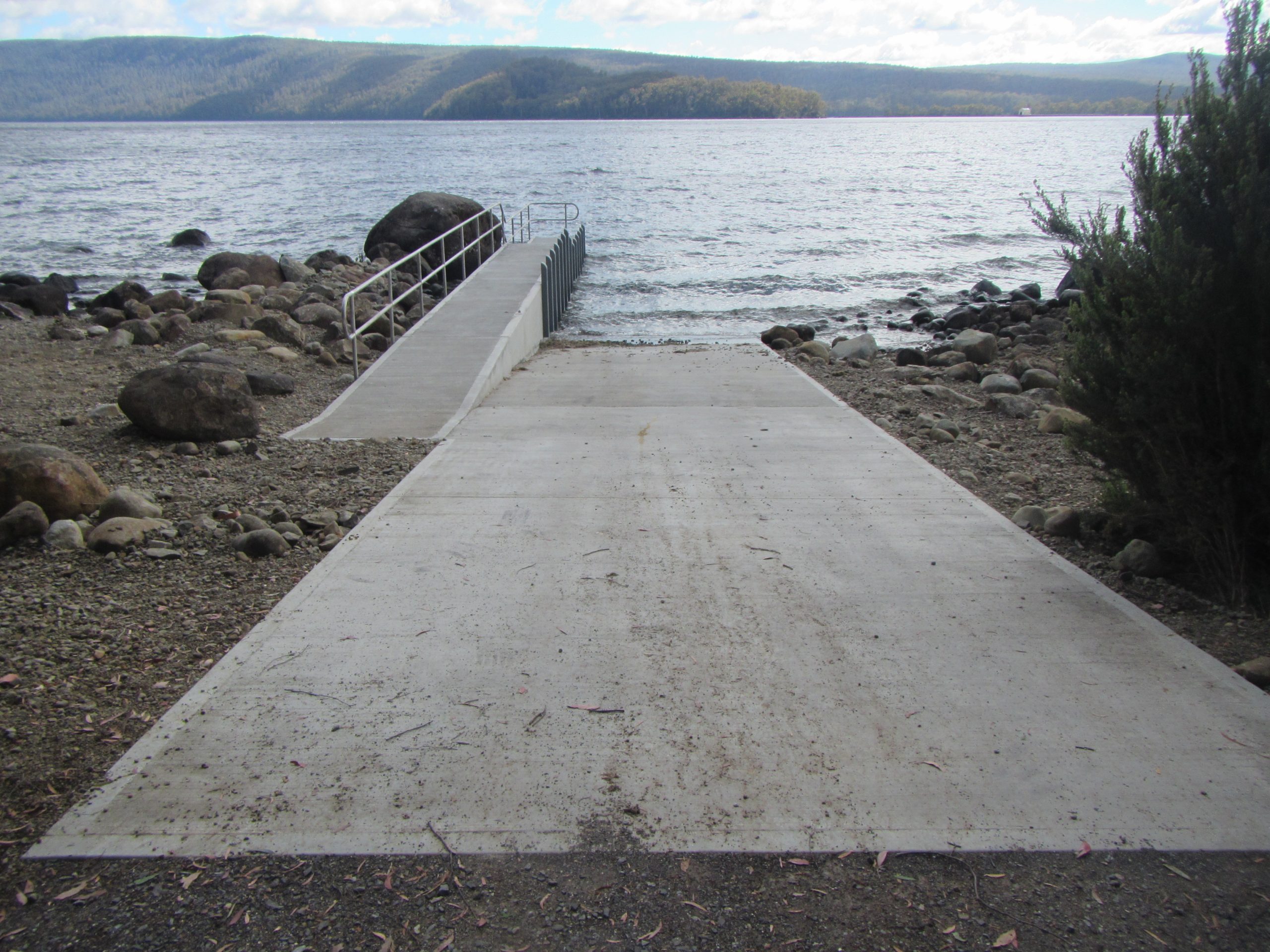 lake st clair boat ramp