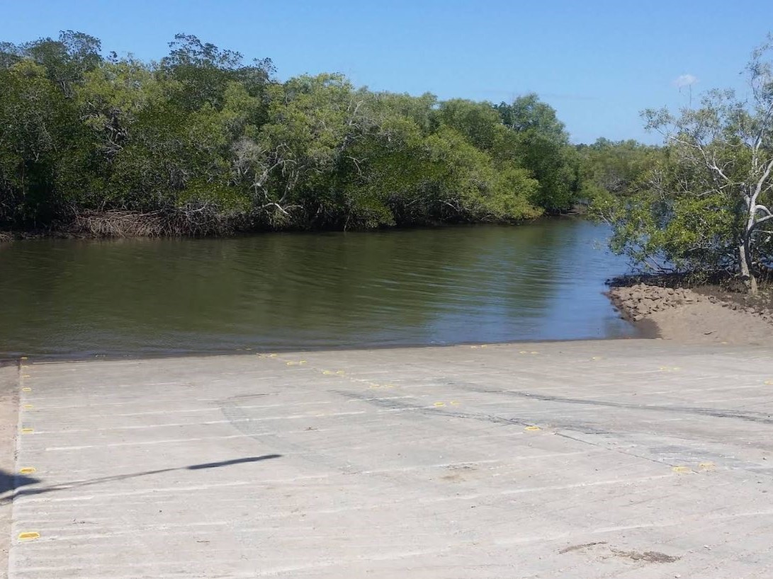 ocean creek boat ramp