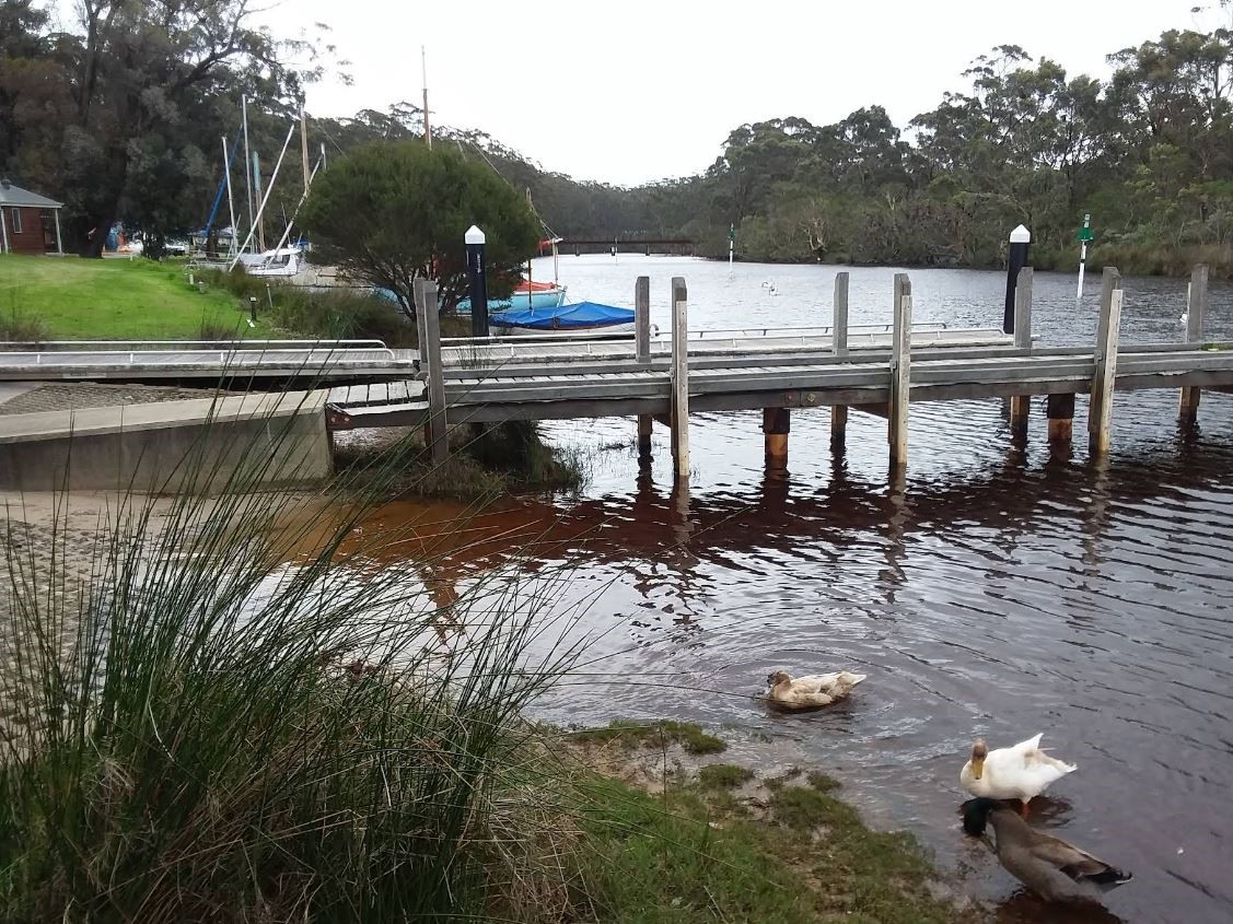 rivermouth caravan park boat ramp