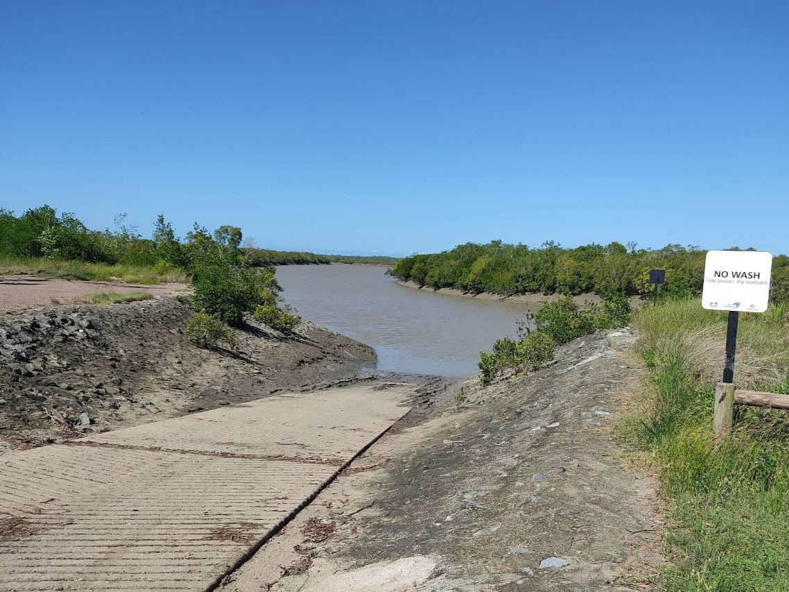 rocky dam creek boat ramp