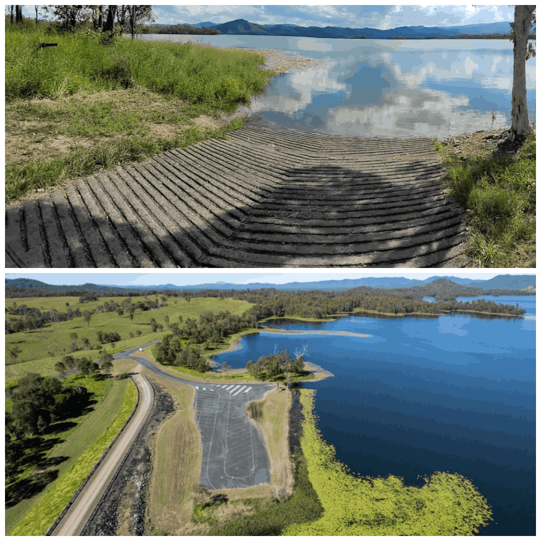 teemburra dam boat ramp