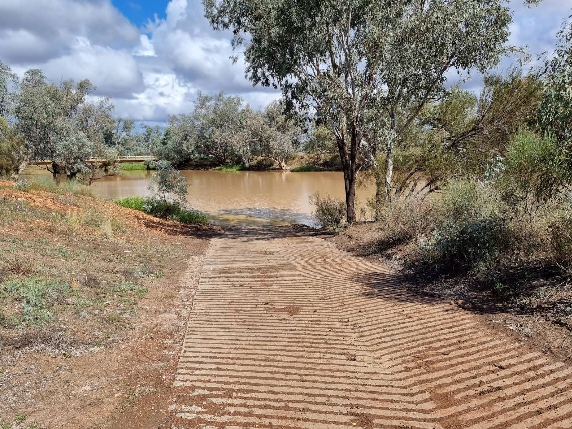 ward river boat ramp