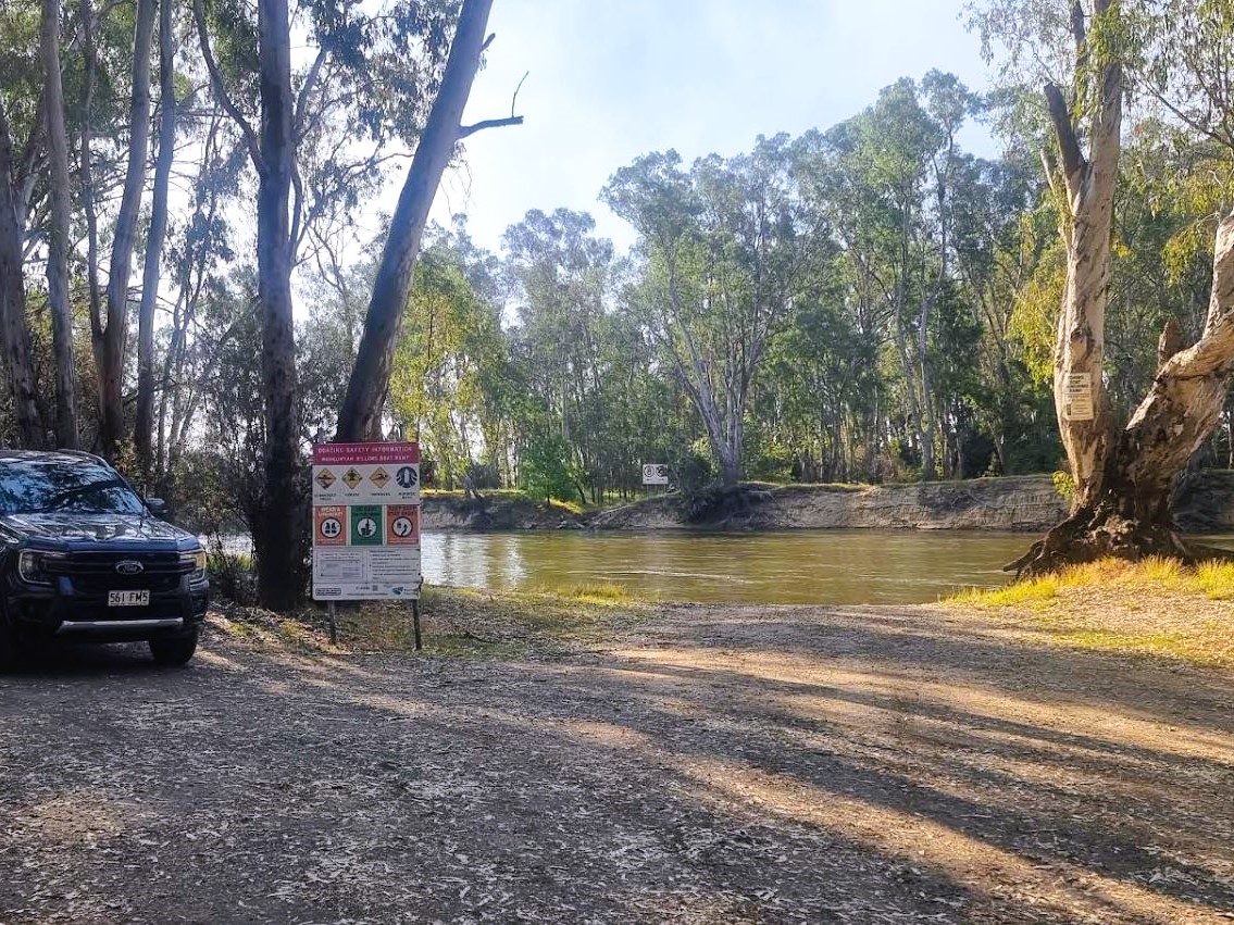 the willows reserve boat ramp