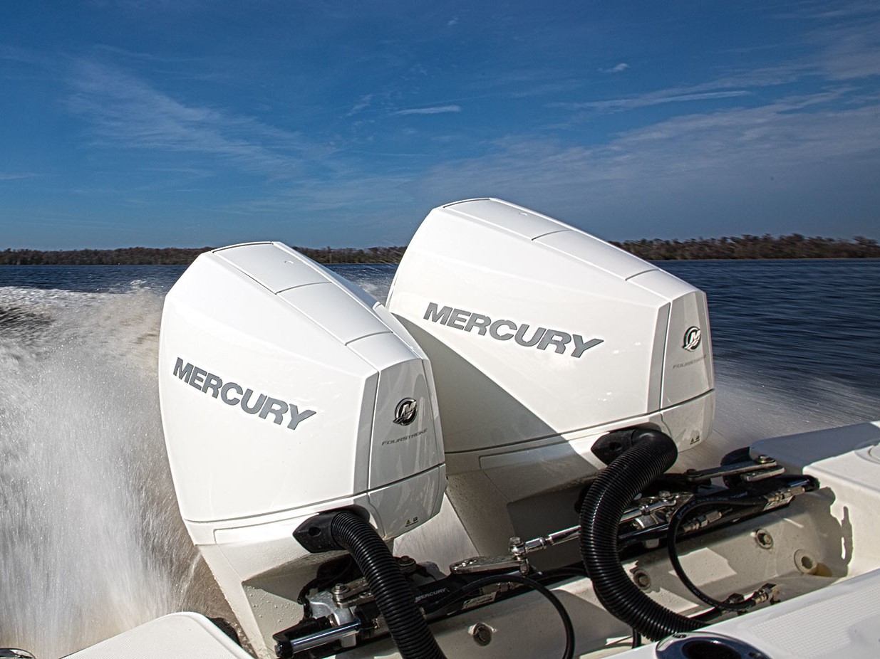 Mercury boat engine