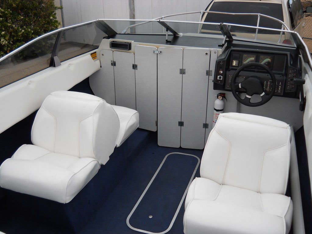 Shot of a boat interior.