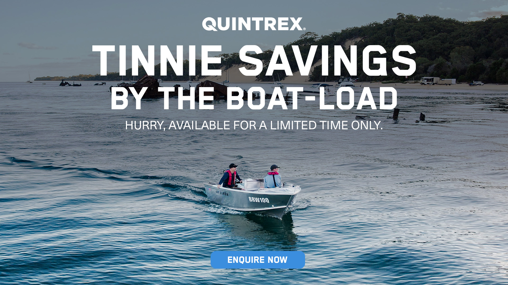 Quintrex Tinnie Savings Promo photo