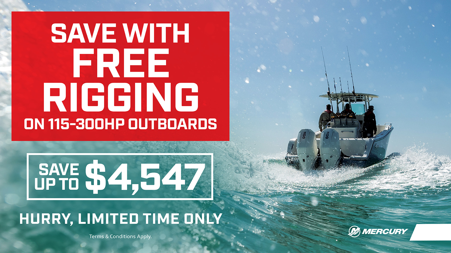 mercury marine promo banner