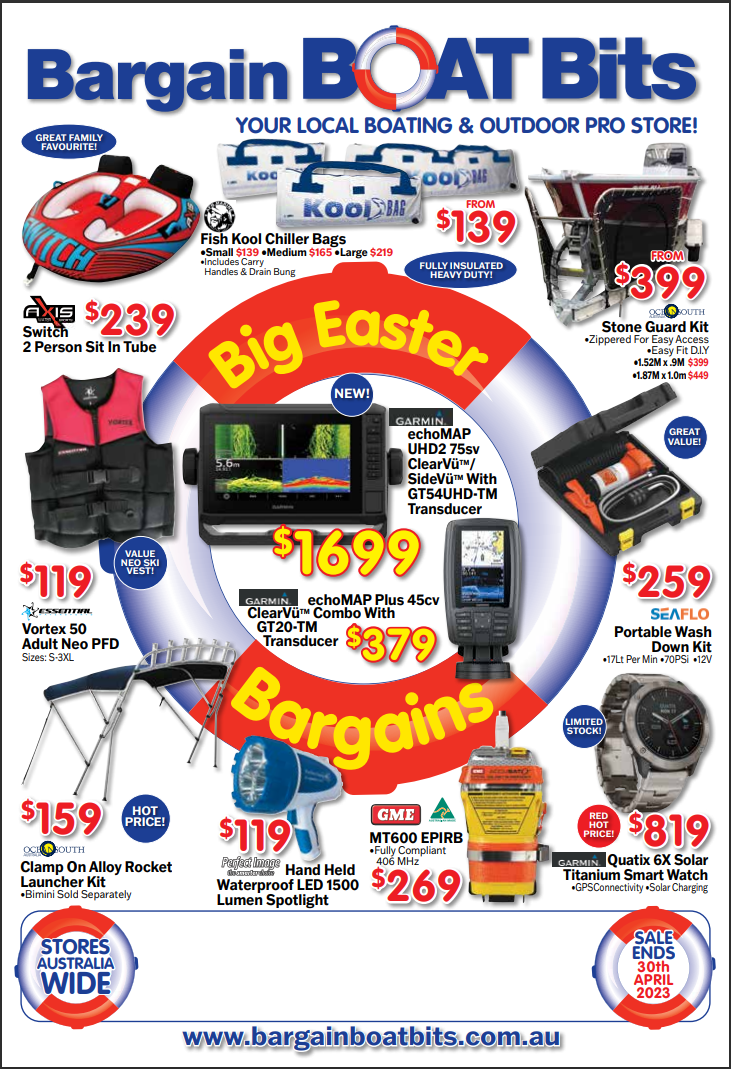 Bargain Boat Bits Big Easter Sale Campaign 2023