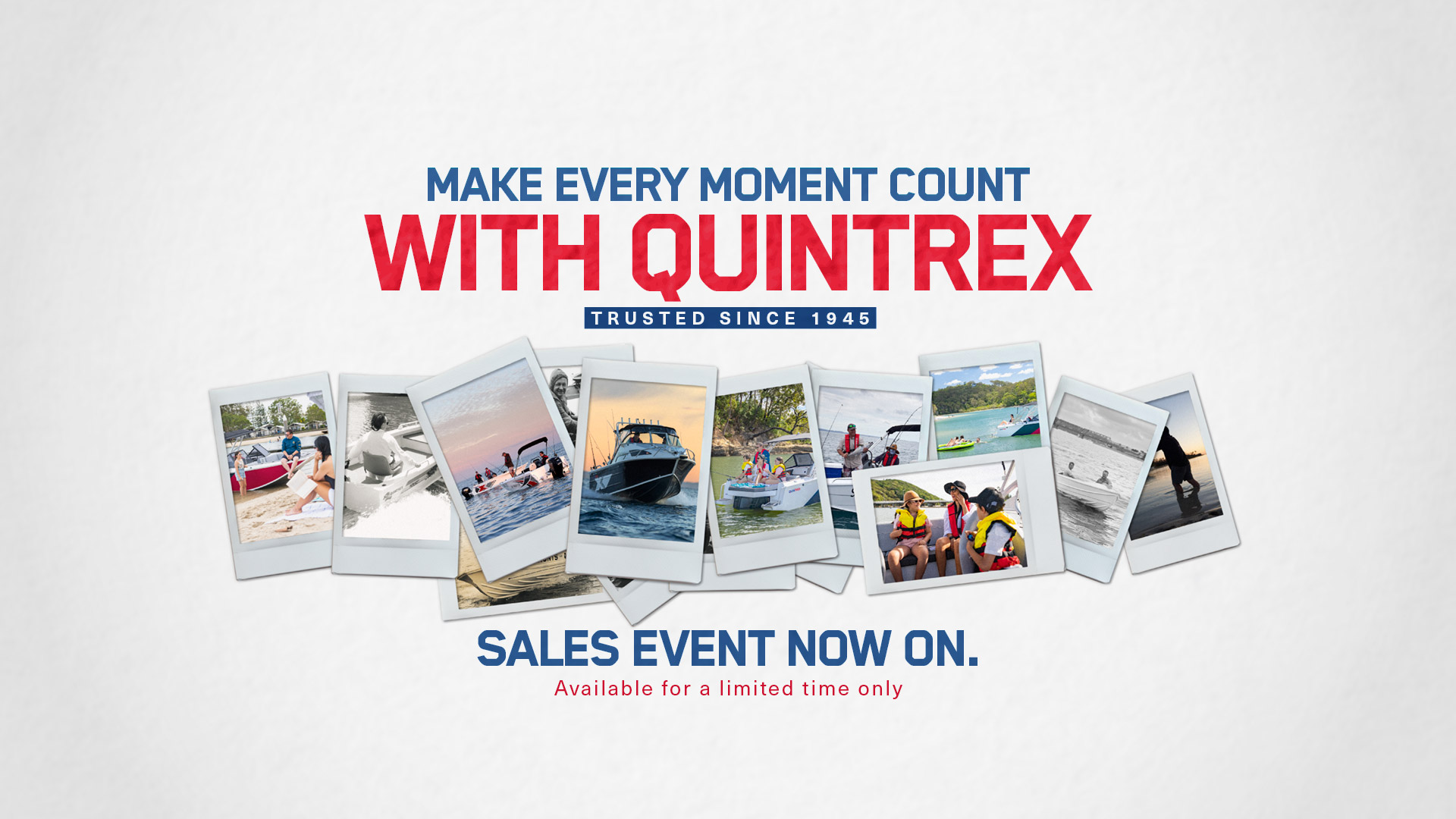 Quintrex promo banner