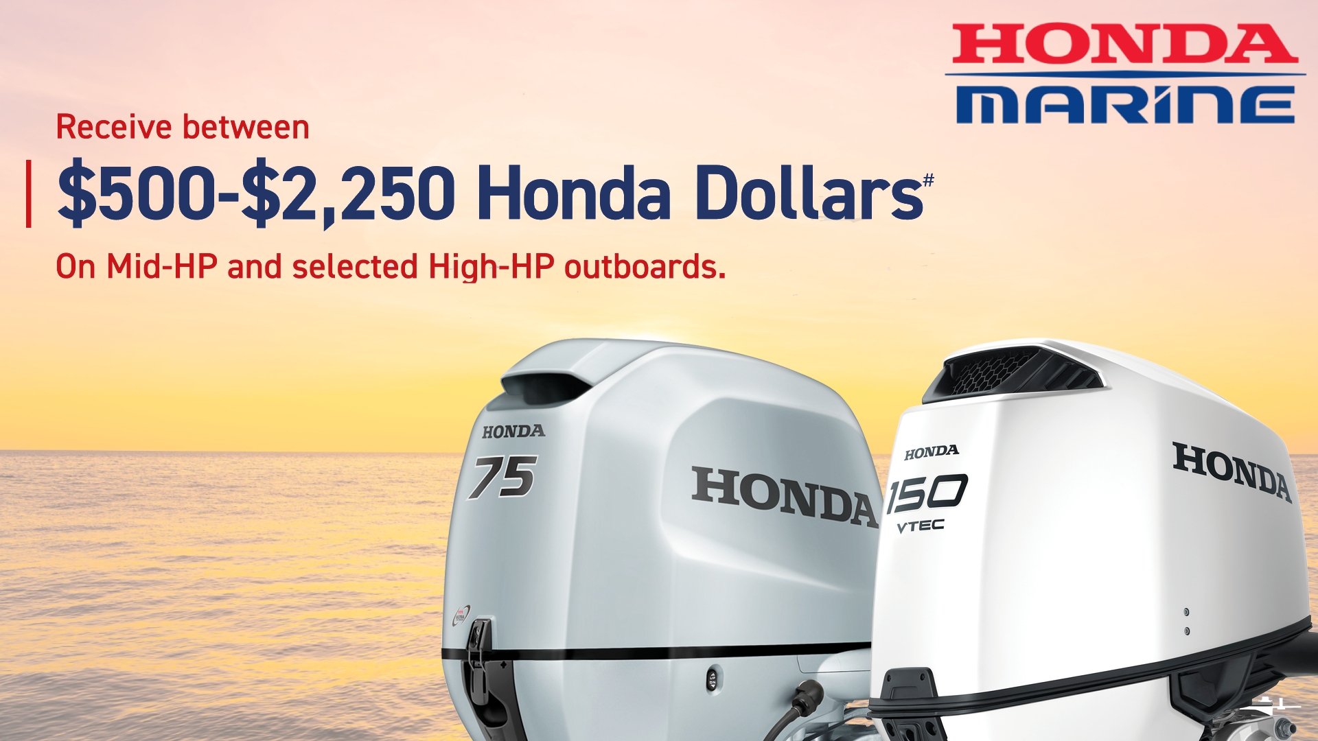 Honda Marine banner