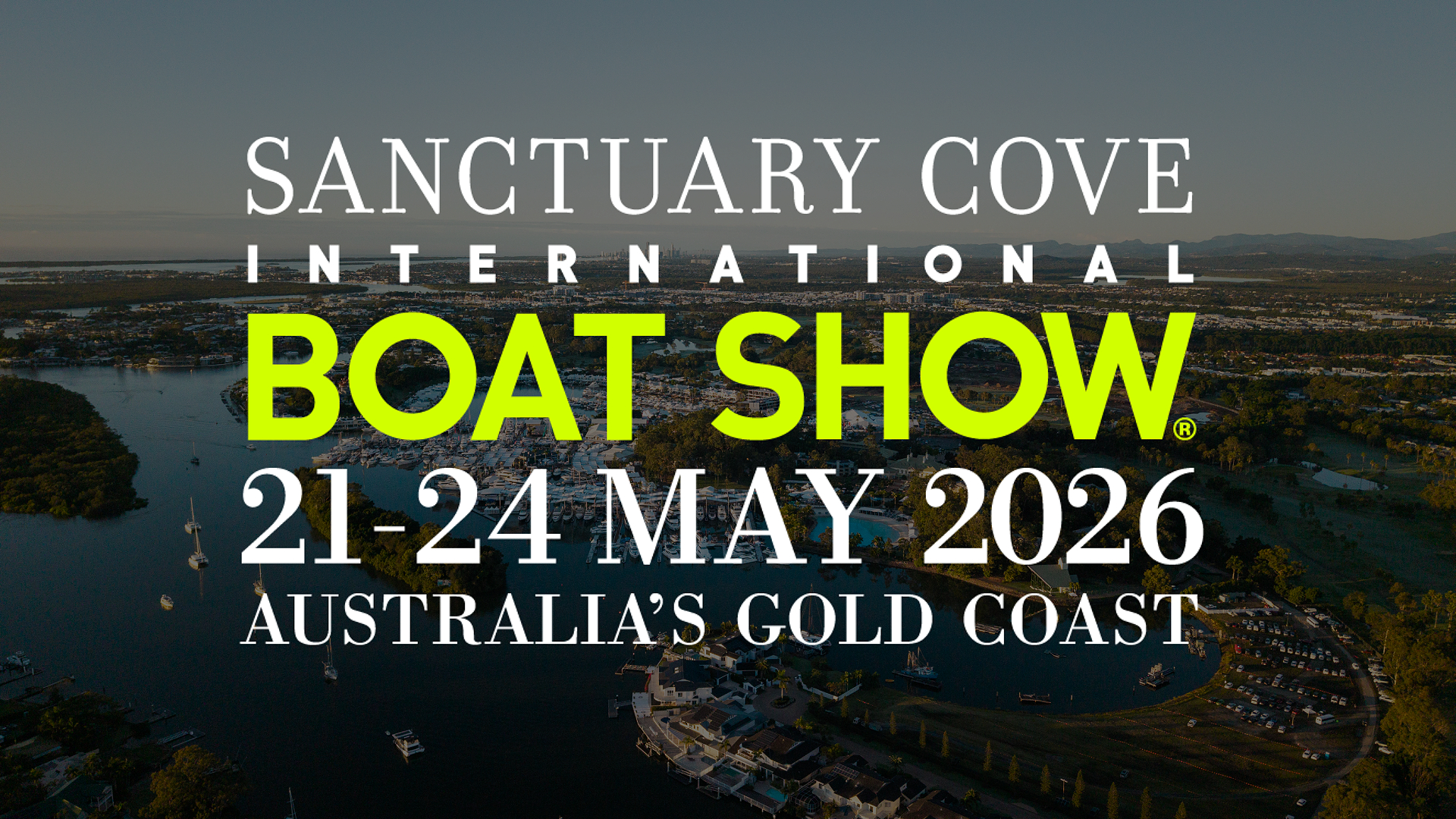 sanctuary cove international boat show 2026