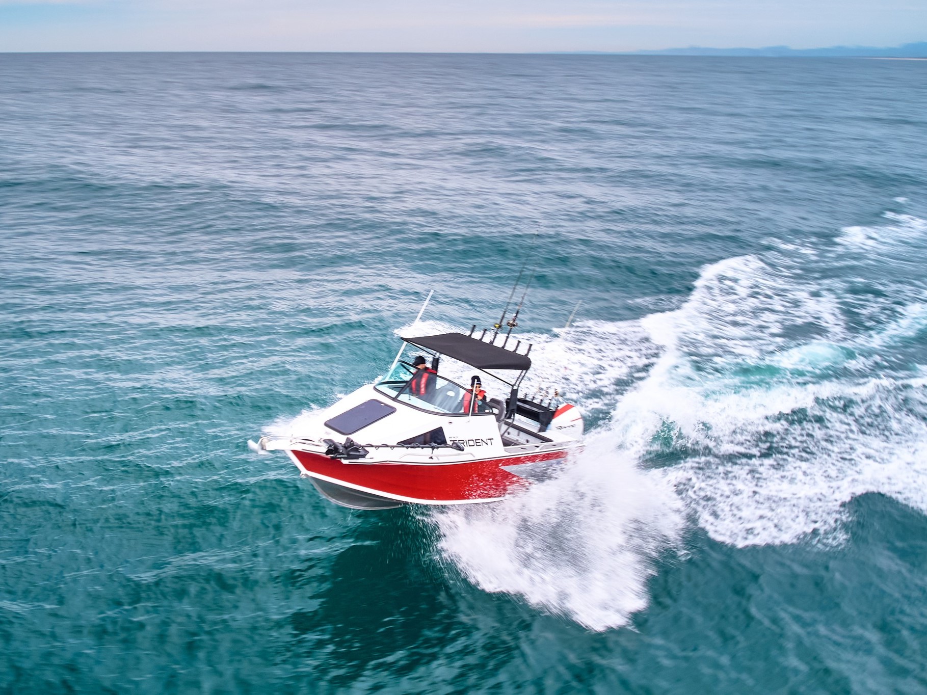 quintrex trident at sea